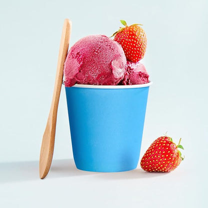 Turbo Bee 3oz Disposable Paper Cups 2400Pack, Small Bathroom Cups Bulk, Rinse Small Blue Paper Mouthwash Tumblers Perfect for Bathroom, Party, Picnic, Travel and Events