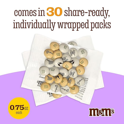 M&M'S WORLD Engagement or Wedding Shower Party Favors, Set of 30 Packs