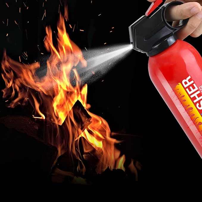 Fire Extinguisher for Home - 2pack Car Fire Extinguisher with Wall Mount, Small A B C K Fire Extinguisher, Water-Based Fire Extinguishers for Car/House/Kitchen/Truck/Marine/Boat/Vehicle/utv/rv