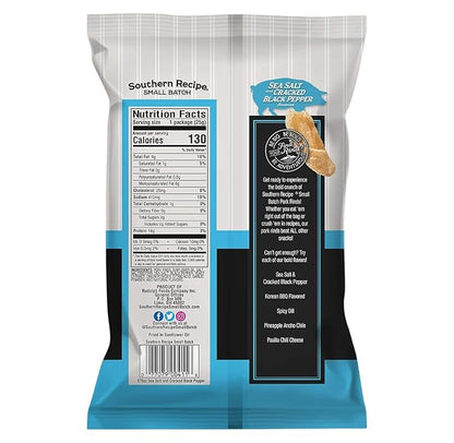 Pork Rinds Variety Pack | Hot Honey, Sweet BBQ, Spicy Dill, Salt & Pepper | 4 Flavors | Southern Recipe Small Batch Chicharrones | Keto Friendly & Low Carb | Snack Bag (20 Count)