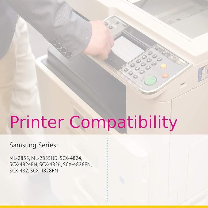 CS Replacement Toner Cartridge Compatible with Samsung ML-2855 MLT-D209L Black ML-2855 ML-2855ND SCX-4824 SCX-4824FN SCX-4826 SCX-4826FN SCX-4828 SCX-4828FN