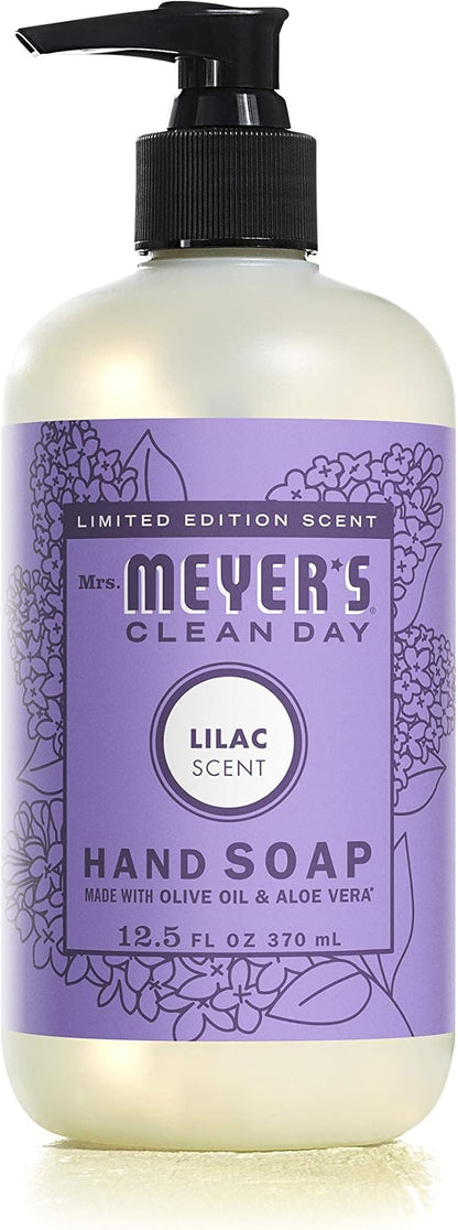 Mrs. MEYER'S CLEAN DAY New Spring Scent Variety Pack (Rose + Lilac + Mint)