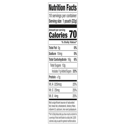 Funables Fruity Snacks, Super Mario, Assorted Fruit, Flavored Snacks, 0.8 oz 10 ct