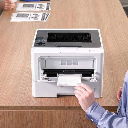 Brother HL-L5210DW Business Monochrome Laser Printer with Duplex Printing, Versatile Paper Handling, Wireless and Gigabit Ethernet Networking, and Mobile Printing (Renewed Premium)