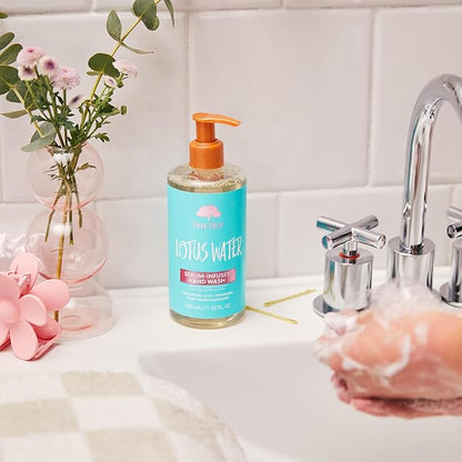 Tree Hut Lotus Water Serum Infused Hand Wash | Nourish & Hydrate Hands with Strengthening Skin Care | Long Lasting Scent | Cleanse & Lock in Moisture | 11 fl oz.