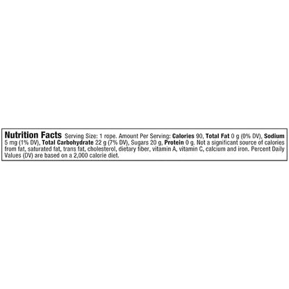 Nerds Rope Candy, Very Berry, 0.92 Ounce Ropes (Pack of 48)