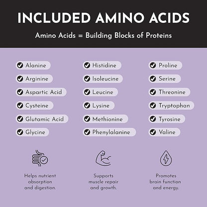 JUST INGREDIENTS Mountain Berry Protein Powder – 30-Serving Blend with 100% Grass-Fed Whey & Organic Plant Proteins – Mixed Berry Flavor with Real Fruit – Supports Muscle Recovery, Energy*