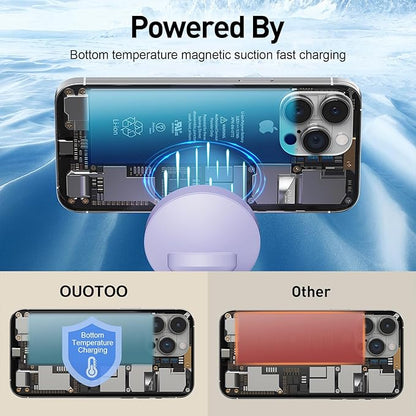 New 3 in 1 Charging Station for Apple Compatible with Magsafe Charger Stand for iPhone 17 16 15 14 13 12 Wireless Charging Station for AirPods Wireless Charger for iWatch Series