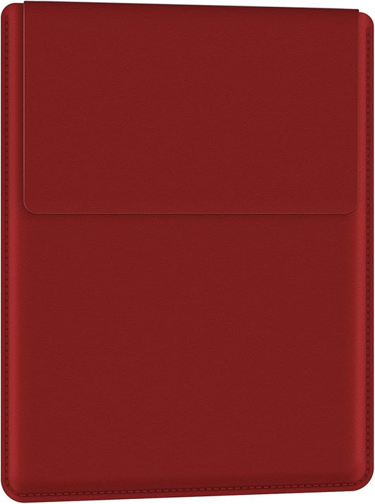 BVYA 12-13.3" Laptop Sleeve, PU Leather Laptop Case Compatible with MacBook Air 13 2018-2022 (M2 A2681 M1 A2337), Compatible with MacBook Pro 13 2016-2022 (M2 A2686 M1 A2338 A2251 A2289 A2159)