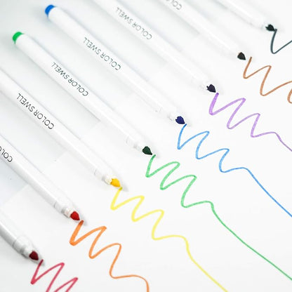 Color Swell Bulk Markers - 18 Packs 8 per Pack (144 Total) - Super Tip Bulk Markers