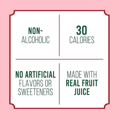 Maison Perrier Chic Daiqui’Red Strawberry and Red Fruits Flavored Sparkling Beverage, Low Calorie, Mocktail, 24-Pack