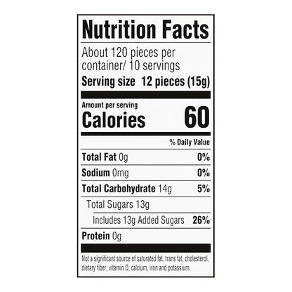 Wonka Runts Hard, Chewy & Fruity Candy, 5 Ounce Theater Candy Boxes (Pack of 12)