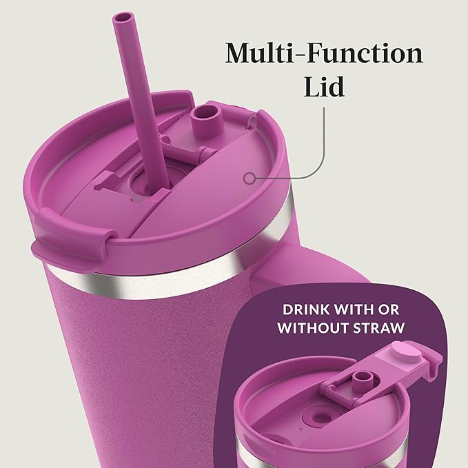 Contigo Streeterville Tumbler 40oz Stainless Steel | Vacuum Insulated | Leak-Proof | Cold for 29 Hours | Galactic | Pack of 4