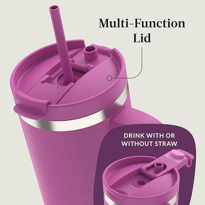 Contigo Streeterville Tumbler 40oz Stainless Steel | Vacuum Insulated | Leak-Proof | Cold for 29 Hours | Galactic | Pack of 4