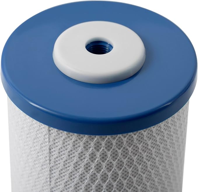 iFilters RP-3500 Carbon Block Drinking Water Filter Replacement Cartridge, 1000 GPD - 0.5 Micron | 100% Compatible Fit with Frescapure 3500 WF0451 | Reduces Lead, Cysts, Sediment, VOCs, Chlorine