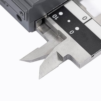 PEC Tools Digital Caliper, 12 Inch/300mm Industrial-Grade Stainless Steel Caliper, IP67 Waterproof & Oil-Resistant, Auto Power-Off, Inch/MM/Fraction Modes
