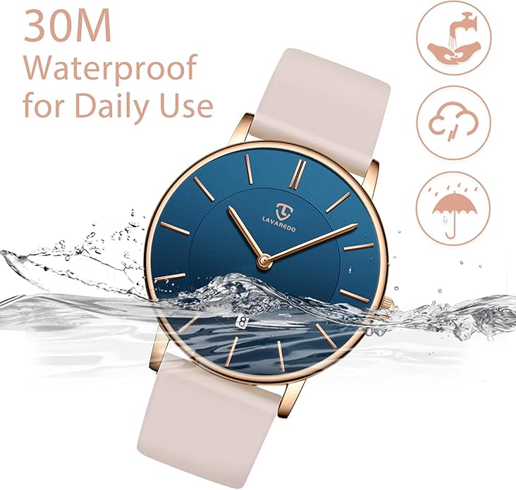 BEN NEVIS Watch, Mens Watch, Minimalist Fashion Simple Wrist Watch Analog Date with Leather Strap