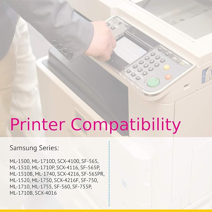 CS Replacement Toner Cartridge Compatible with Samsung SF-565P ML-1710D3 Black