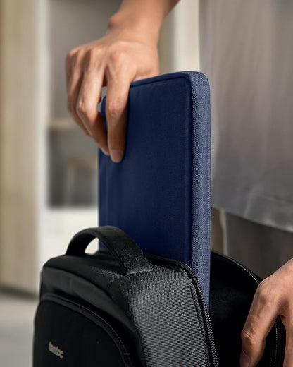 tomtoc Slim Laptop Sleeve for 15-inch 2025 New MacBook Air M4/A3241, M3/A3114, M2/A2941, 15 Inch Microsoft Surface Laptop AI PC/6/5, Dell XPS 15 Plus, Recycled Water-Resistant Protective Case Bag