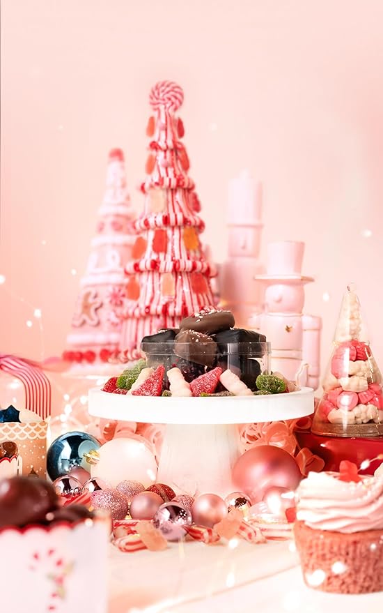 Albanese Worlds Best, Gummi Snowmen & Trees with Snow, 6.5 Ounce (Pack of 6), Holiday Candy, Great Stocking Stuffers, Perfect Christmas Treat & Gift, Share with Friends & Family