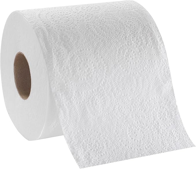 Georgia-Pacific Angel Soft Professional Series Premium 2-Ply Embossed Toilet Paper, 16840, 450 Sheets Per Roll, 40 Rolls Per Case, White
