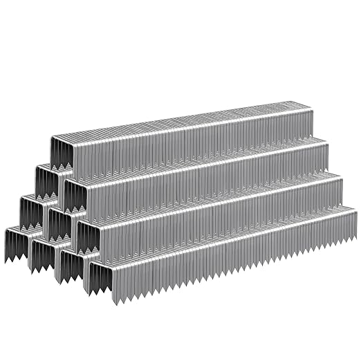 Heavy Duty T50 Staple 5/16" Length, 3/8" Crown 5000-Count, 20 Gauge Galvanized, for Pneumatic, Electric, Manual T50 Stapler Gun