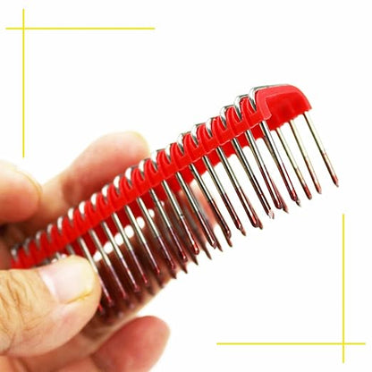 1" Insulated Cable Staples MNM1-600 fit Milwauke Cable Stapler Gun M12 2448-20 for to Wood Surfaces - Fit Milwauke Staples 600 per Box (Cable Staples-600)