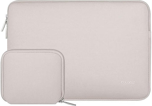MOSISO Laptop Case 14 inch, 14 inch Laptop Sleeve Bag Compatible with HP Lenovo Dell ASUS Acer, HP Stream, Dell Latitude, Lenovo IdeaPad, Neoprene Computer Sleeve Bag with Small Case, Rock Gray