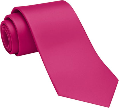 Dibi Solid Color Ties for Men, Formal Mens Ties, Neck Tie, Classic Tie for Boys Women Teens, Wedding Business Costume Necktie