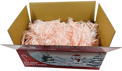Mini Candy Canes Red & White Made WITH REAL PEPPERMINT - BULK PACK 775 Bulk Mini CANDY CANES - Holiday Candy for Christmas, Santa Parade, ThanksGiving, !!! (775)