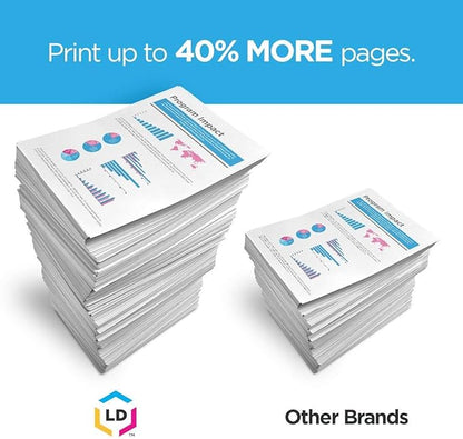 LD Products Remanufactured C2P23AN 934XL Replacement for 934XL Ink Cartridges for HP Printers High Yield for Use with OfficeJet 6812 6815 and OfficeJet Pro 6230 6830 6835 (3 Pack, Black)