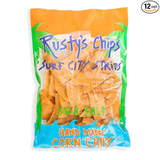 Rusty’s Chips - Crunchy & Healthy Chips for a Quick Bite - Gluten Free Chips, No Preservatives, Non-GMO, Vegan-Friendly Snack Pack