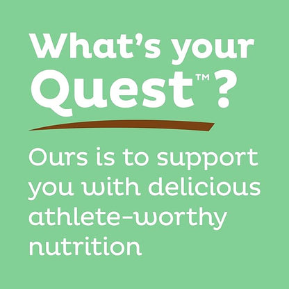 Quest Nutrition Mint Chocolate Chunk Protein Bars, 20g Protein, 1g Sugar, 4g Net Carb, Gluten Free, Keto Friendly, 12 Count