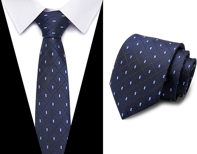 Tie For Men Necktie Woven Jacquard Neck Ties Set 6 PCS