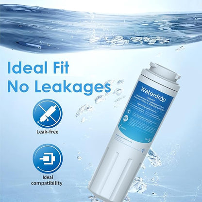 Waterdrop UKF8001 Refrigerator Water Filter 4, Replacement for Whirlpool® EDR4RXD1, EveryDrop® Filter 4, Maytag® UKF8001AXX-750, UKF8001AXX-200, 46-9006, Puriclean II, WF-UKF8001, WD-F07