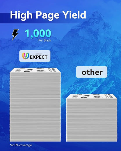LEMERO UEXPECT Compatible Replacement for HP 134A 134A Toner Cartridge with Chip W1340A W1340X for M209dw MFP M234dw M234sdn Printer | 134A Black Toner, 2 Pack