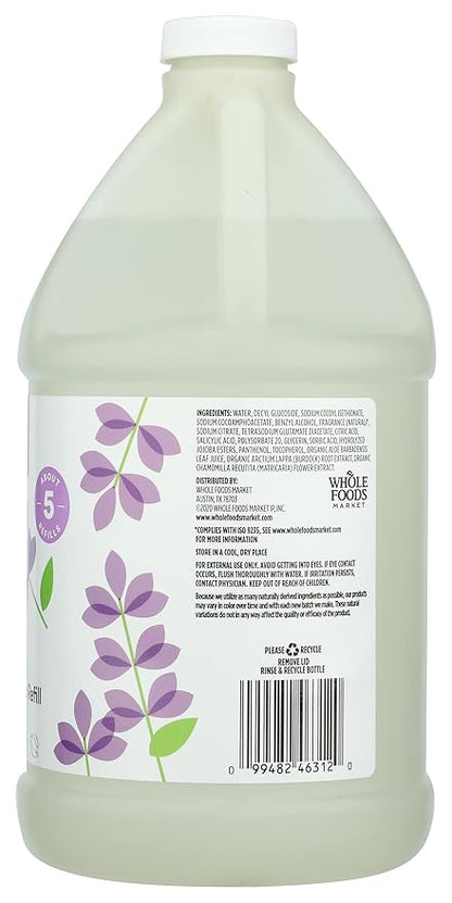 365 by Whole Foods Market, Foaming Hand Soap Refill, Lavender, 64 Fl Oz