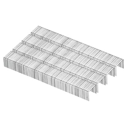 uxcell 20 Gauge Narrow Crown Staples 7/16" x2/5", 5000Pcs Galvanized Steel for Pneumatic, Electric Stapler, Black