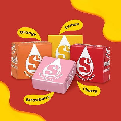 Bulk Original Fruit Chews Candy 2 Pound - Individually Wrapped Assorted Soft & Chewy Taffy Fruity Candy For Party Favors & Pinatas & Treats - Approx 200 Candies