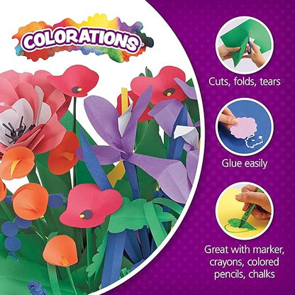 Construction Paper,Yellow,9 inches x 12 inches,300 Sheets,Heavyweight Construction Paper,Crafts,Art,Kids Art,Painting,Coloring,Drawing,Creating,Paper,Art Project,All Purpose