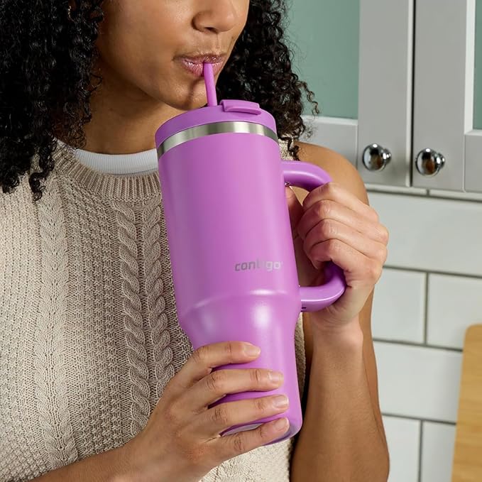 Contigo Streeterville 40oz Tumbler Stainless Steel Vacuum Insulated Leak-Proof Cold for 29 Hours Galactic