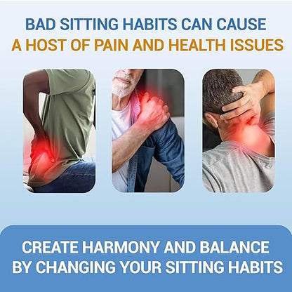 The Posturator - Posture Corrector with Pelvis-stabilizer, Spine-guide, Memory Foam - Men & Women | Corrects and Maintains Posture, Improved Thoracic supports, One-size, Lightweight & Portable