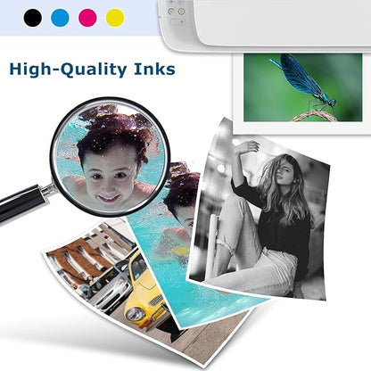 923XL (923e) Ink Cartridges Fit for HP OfficeJet Pro 8130e 8135e 8125e Printers Replacement for 923 e XL for HP923 8122e 8138e 8139e 8125e 8124 8124e 8130 8132e 8134e Black Cyan Magenta Yellow 4 Pack