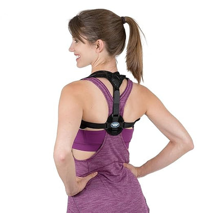 Posture Corrector for Women and Men - Adjustable Upper Back & Shoulder Brace Trainer for Slouching, Neck Hump and Hunched Shoulders - X-Large