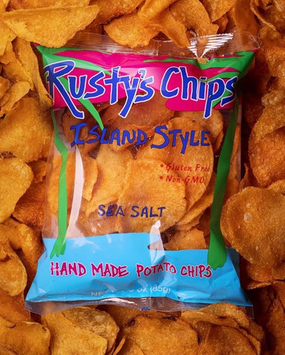 Rusty’s Chips - Crunchy & Healthy Chips for a Quick Bite - Gluten Free Chips, No Preservatives, Non-GMO, Vegan-Friendly Snack Pack