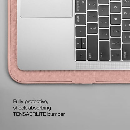 Incase ICON Sleeve with Woolenex - MacBook Pro 14 inch Case - 2024, 2023, 2022, 2021, M4, M3, M2, M1 - Fitted MacBook Case, Laptop Sleeve, Hard Cover, Durable, Lightweight - Blush Pink