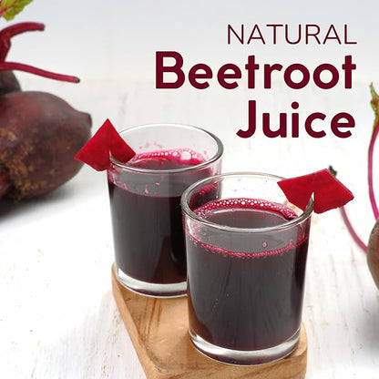 Organic Beetroot Juice Box 101.4 Fl Oz | Pure Beet Juice, Not From Concentrate | Organic, Vegan, Non-GMO | No Added Sugar, Easy-Pour Tap Packaging