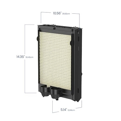 AprilAire H445EZ1 Humidifier Filter/Water Panel Assembly Replacement Kit for AprilAire Whole-House Humidifier Models: 400, 400A, 400M (2-pack)
