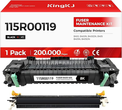 115R00119 Fuser Maintenance Kit 1-Pack Replacement for Xerox 115R00119 Fuser Kit Compatible with Xerox VersaLink B400 B400N B400DN B405 B405N B405DN Laser Printer All-in-One Fuser Unit 110V 150K Yield