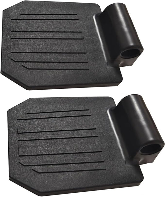 1 Pair of Universal Footplate for The Wheelchair, Transport Chair Footrest Elevating Leg Rests Replacement Parts for Standard Wheelchair Repair Parts